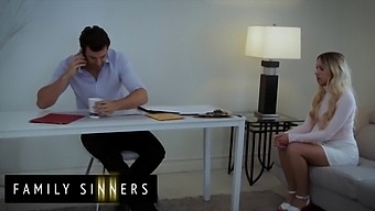 Khloe Kapri Struggles With Workplace Attraction To Step Uncle Jay Smooth In Family-Themed Porn