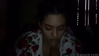 Arabia'S Hottest Babe Gives A Deepthroat To A Moroccan Stud