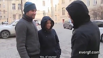 A Broke Guy Lets His Stunning Girlfriend Get Fucked For Money In A Threesome