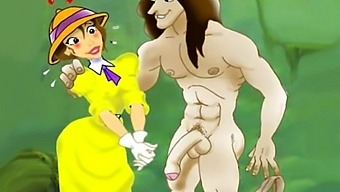 Tarzan And Jane'S Intense Group Sex Session