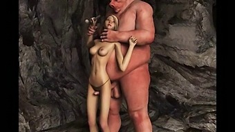 Monster Cocks Ejaculate On 3d Women In Bizarre Fetish Scene
