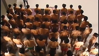 Intense Japanese Orgy With Multiple Cummers And Blowjob Action