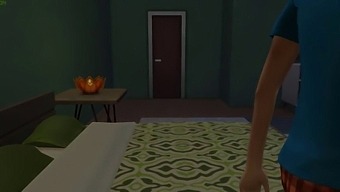 A Young Adult And Their Mature Mother Engage In Their First Sexual Encounter