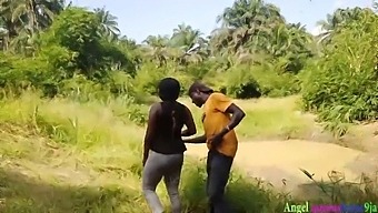 Okoro, The Diligent Hunter, Engages In Passionate Intercourse With A Stunning Local African Woman, Utilizing Her Agricultural Skills As A Backdrop. Despite The Presence Of Her Husband'S Brother, Who Remains Concealed, He Manages To Record The Intimate Encounter With His Hidden Camera. The Complete Footage Can Be Found On The Red Platform.