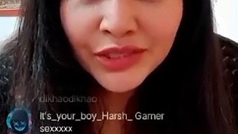 Watch Rajsi Verma'S Live Performance With Big Natural Tits And Ass In Hd Video