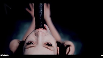 Kendra Sunderland和amirah Adara在肛交的盛宴中