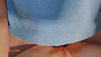 A Gorgeous Woman Performs Oral Sex And Receives A Creampie