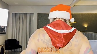 Mrs. Claus Shows Off Her Sexy Rear To A Well-Behaved Lad! Stream It On Cassiflix