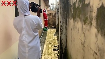 Santa And Hijab-Clad Babe Have Passionate Christmas Sex. Subscribe For More.