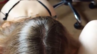 Erotic Oral Sex With Intense Eye Contact And Facial Cumshot