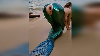 A Stranger Ravishes A Mermaid Passionately On The Seaside And Devastates Her Delicate Rear With Intense Anal In The Open - Ai-Created Porn