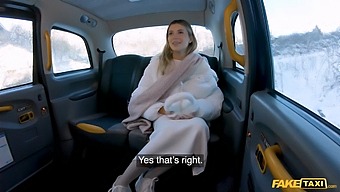 Beautiful Lingerie Model Gets A Fast And Intense Fuck From The Taxi Driver
