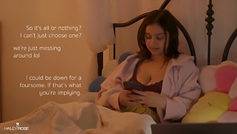 Naughty Girl Hailey Rose Has Sex With Her Boyfriend In The Car On The Camera - All Or Nothing Movie Part 1